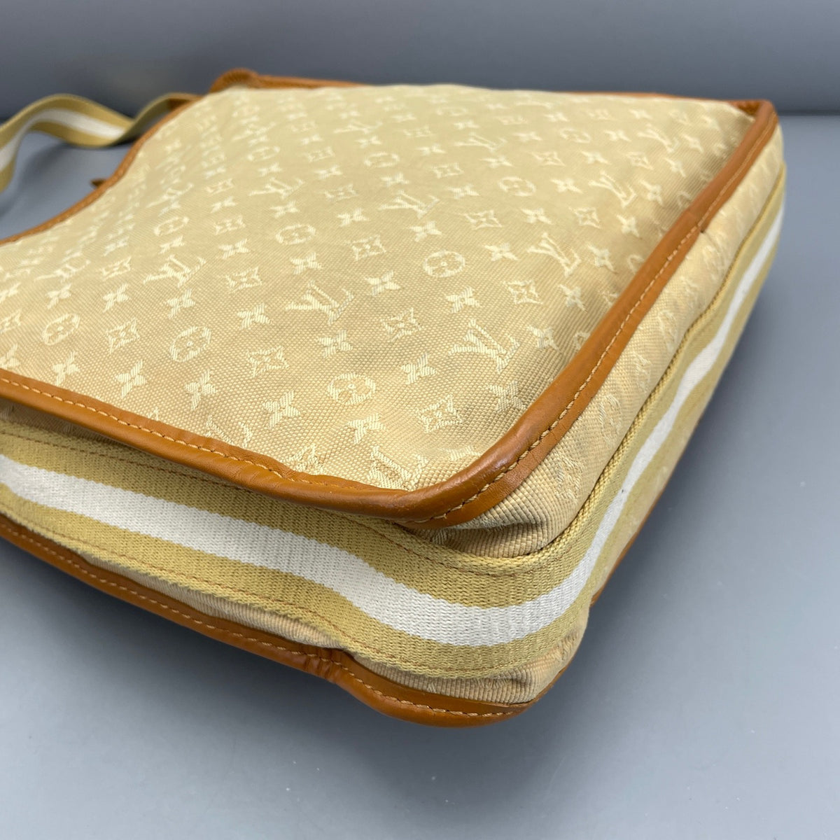 Louis Vuitton - Monogram Mini Lin Shoulder Bag - Cloth - Yellow - (medium)