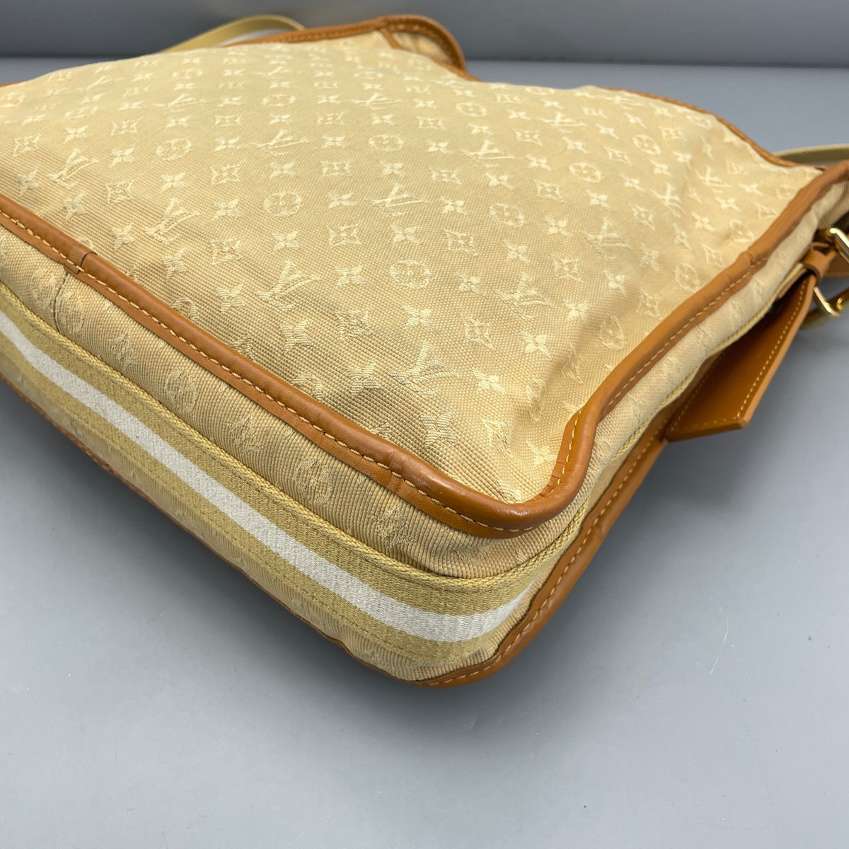 Louis Vuitton - Monogram Mini Lin Shoulder Bag - Cloth - Yellow - (medium)