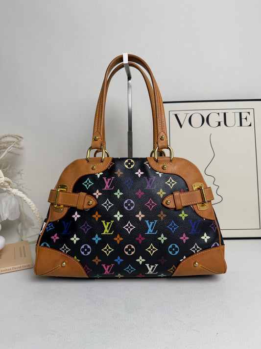 Louis Vuitton - Monogram Multicolore Speedy - Leather - Black - (Other)