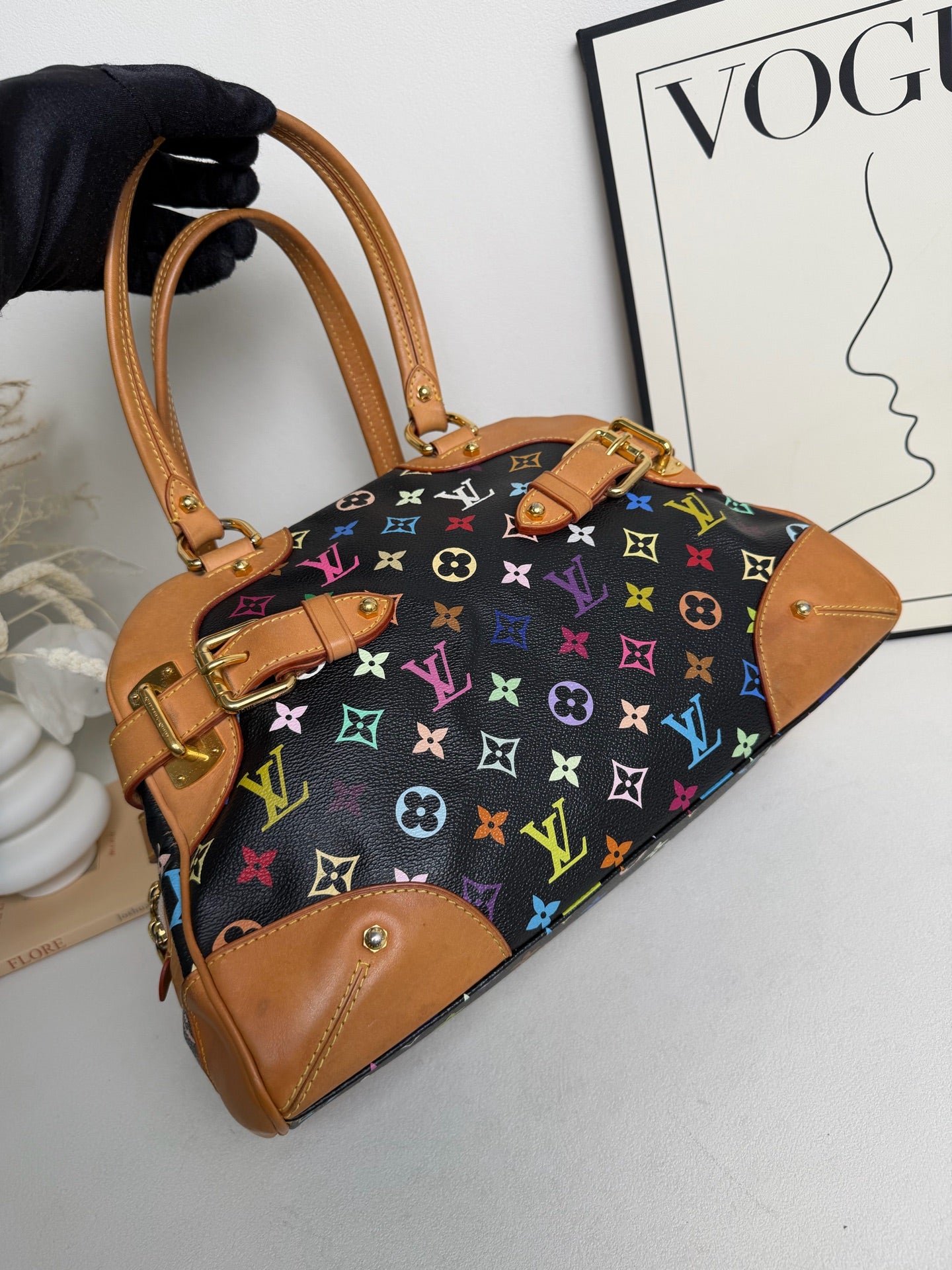 Louis Vuitton - Monogram Multicolore Speedy - Leather - Black - (Other)
