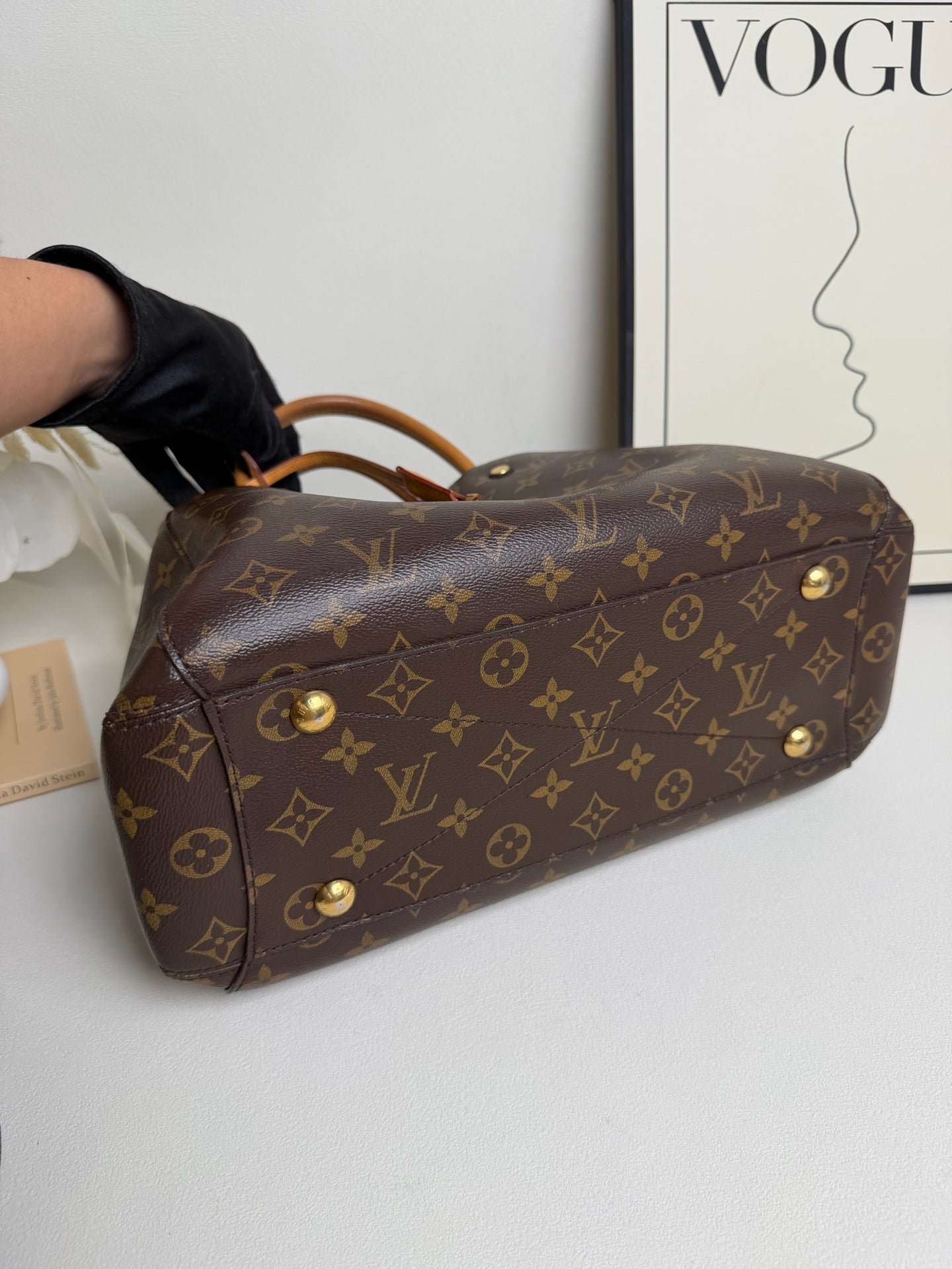 Louis Vuitton - Montaigne Bag - Leather - Brown - (medium)