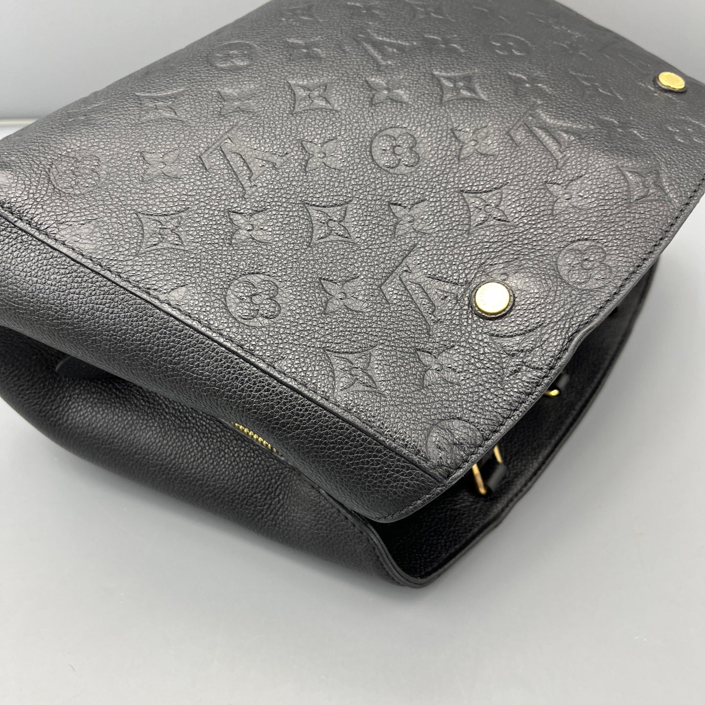 Louis Vuitton - Montaigne BB - Leather - Black - (mini)