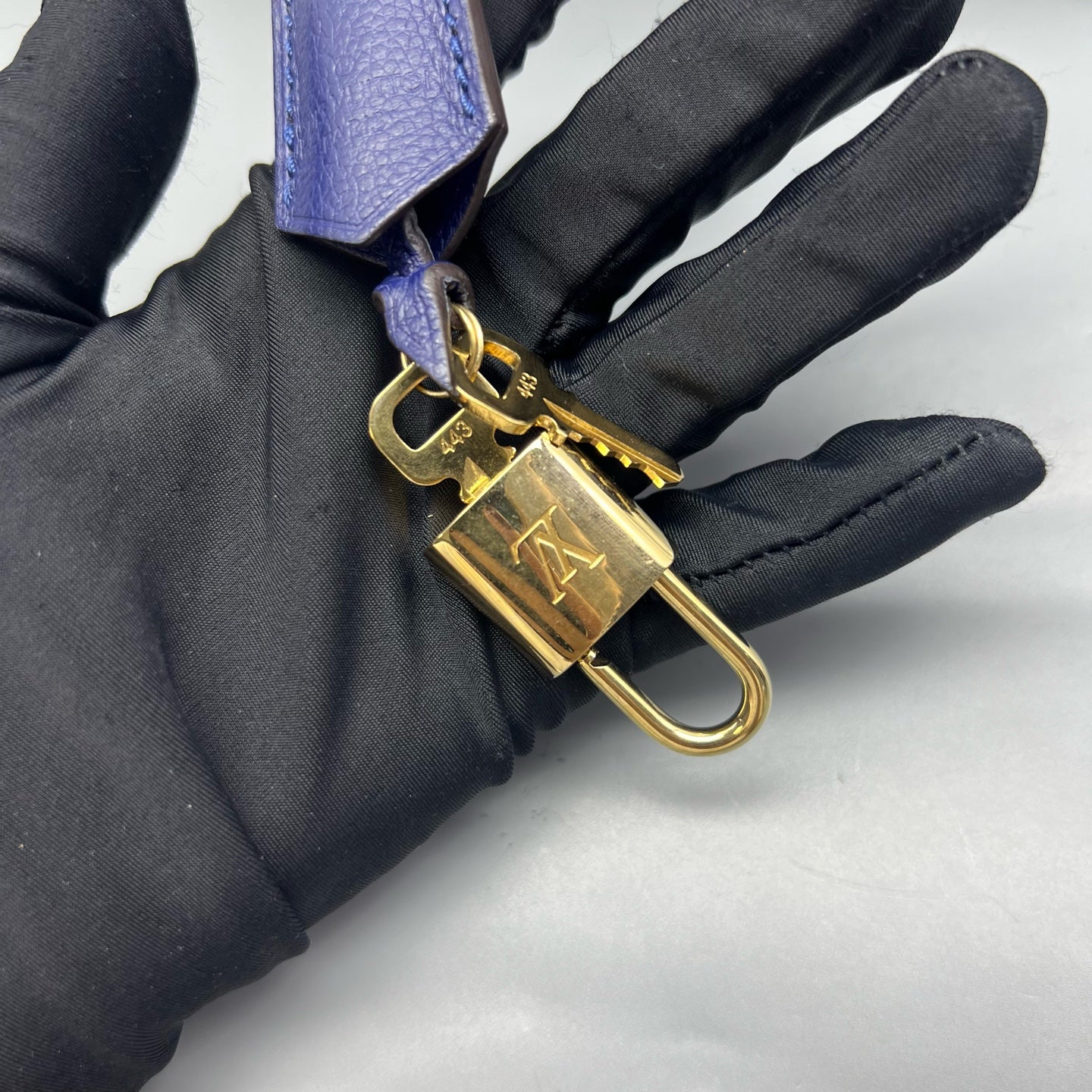 Louis Vuitton - Montaigne BB - Leather - Blue - (small)