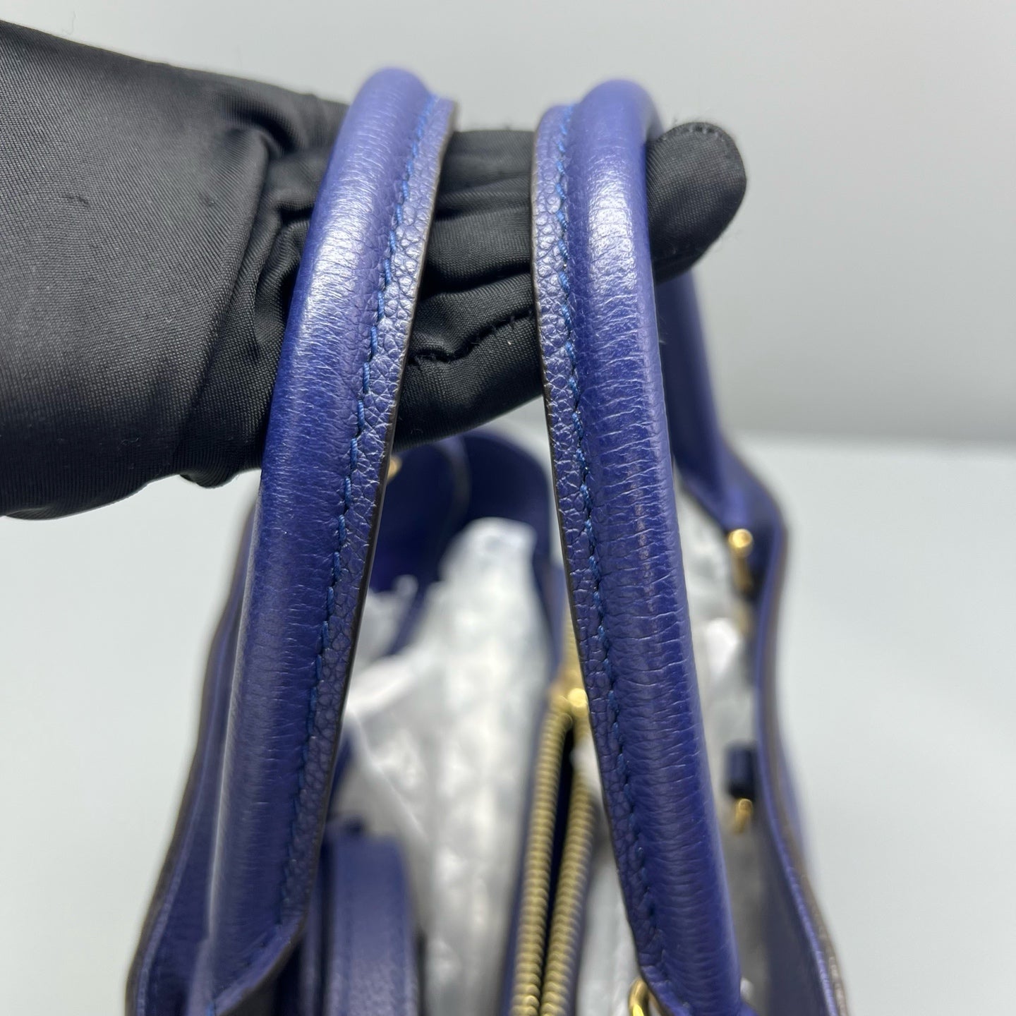 Louis Vuitton - Montaigne BB - Leather - Blue - (small)
