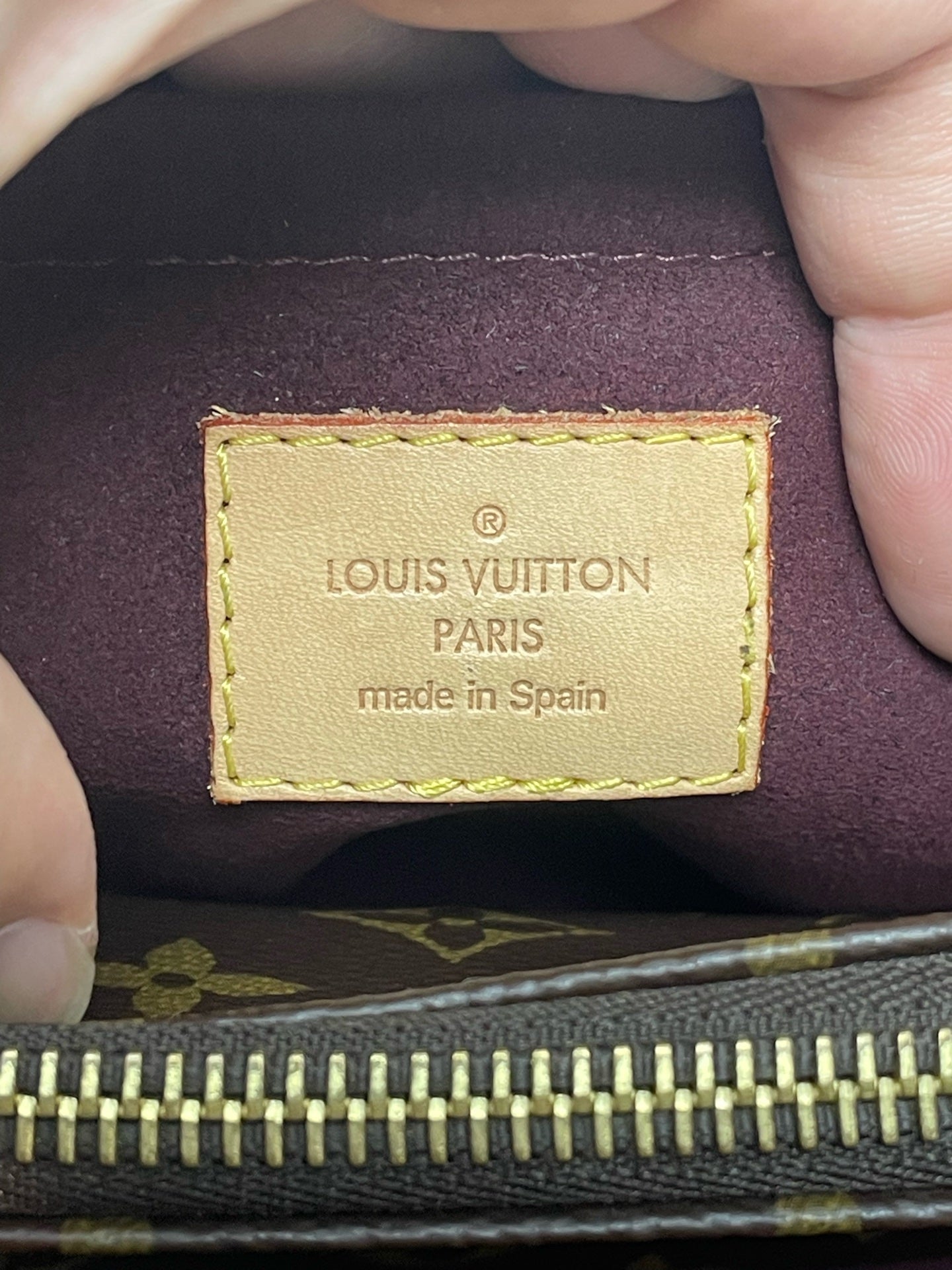 Louis Vuitton - Montaigne BB - Leather - Brown - (mini)