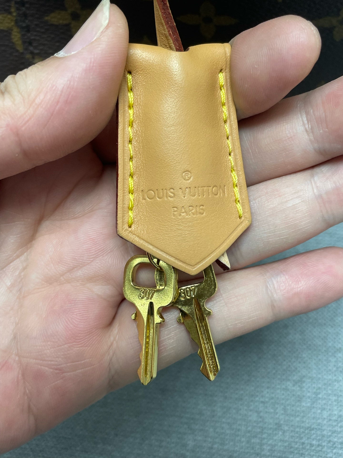 Louis Vuitton - Montaigne BB - Leather - Brown - (mini)