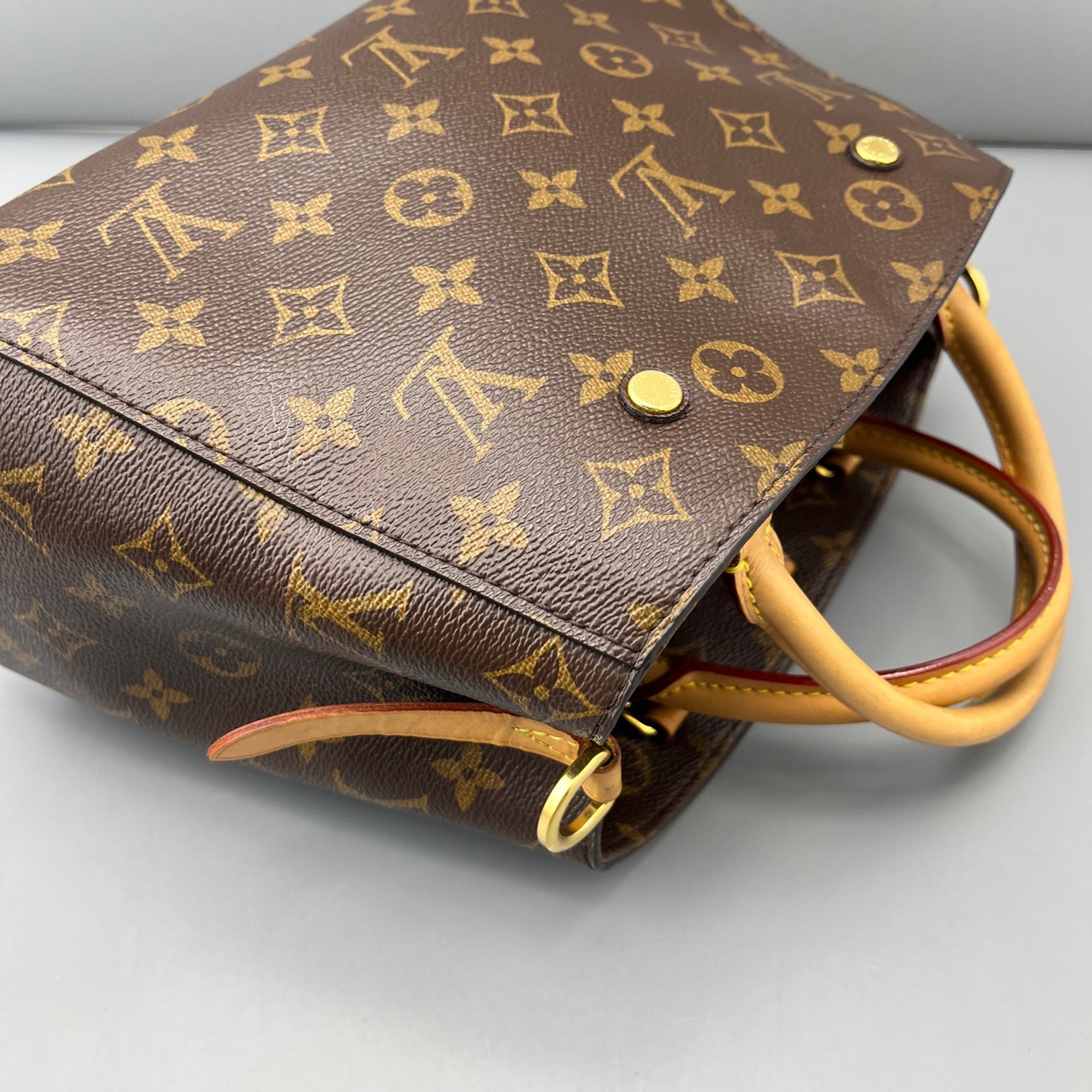 Louis Vuitton - Montaigne BB - Leather - Brown - (small)