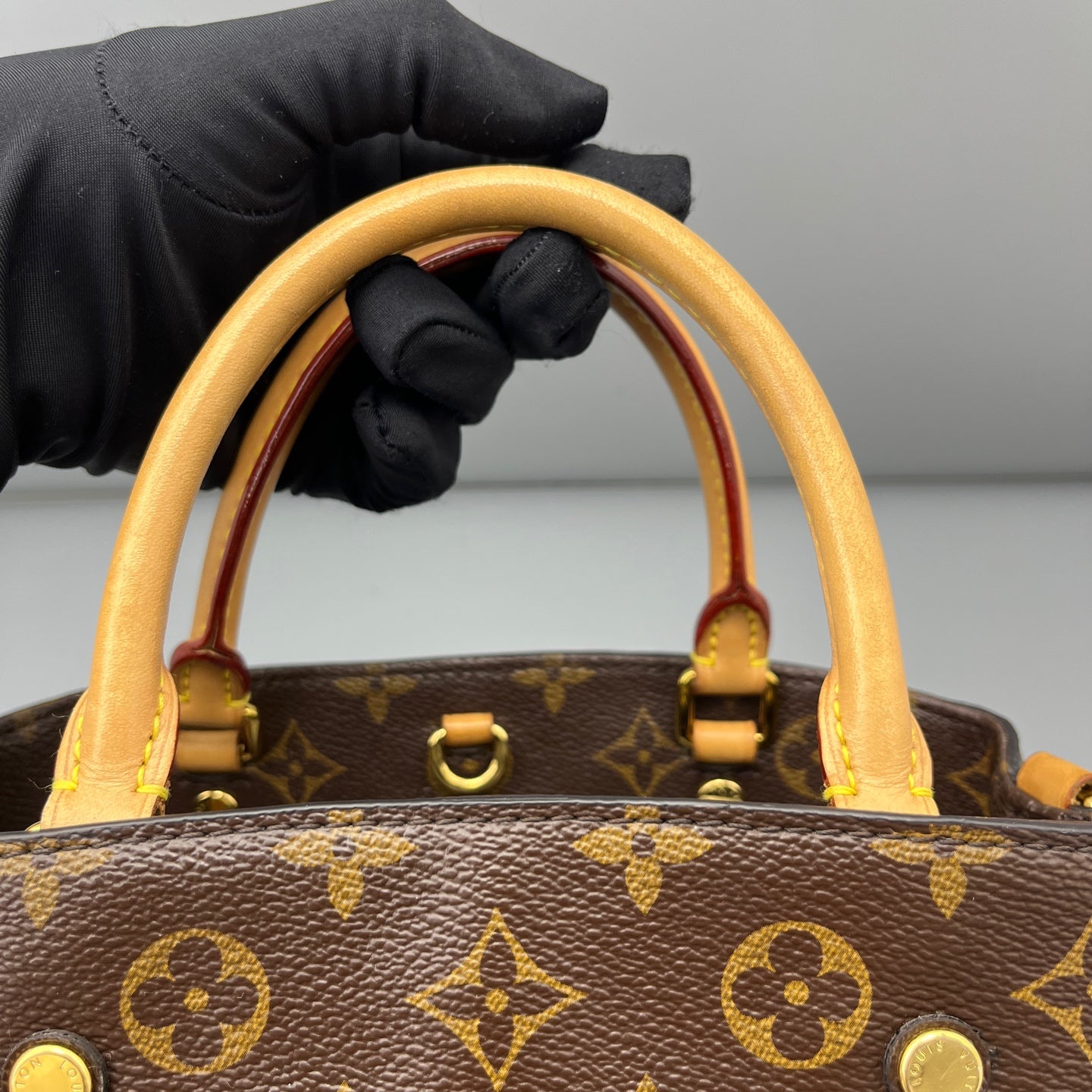 Louis Vuitton - Montaigne BB - Leather - Brown - (small)