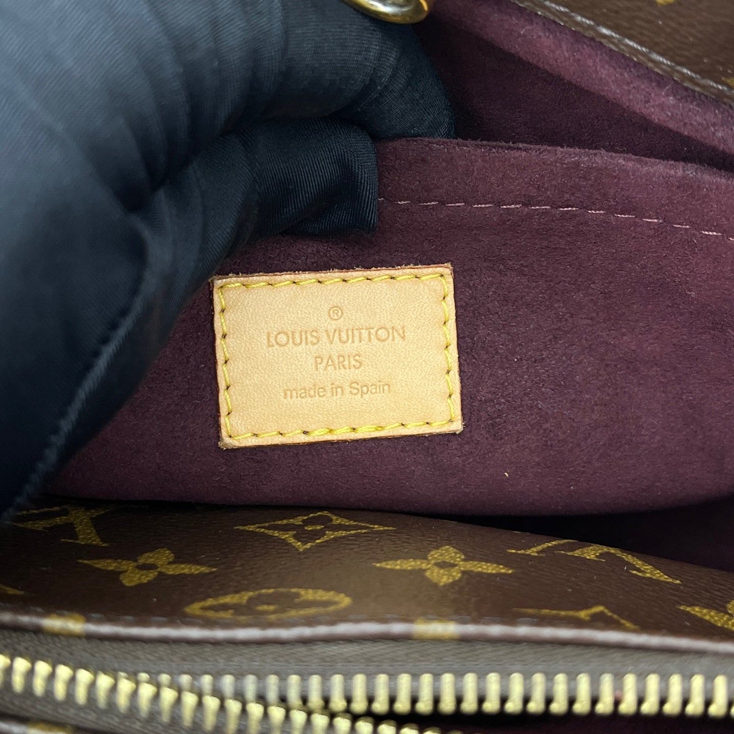 Louis Vuitton - Montaigne BB - Leather - Brown - (small)