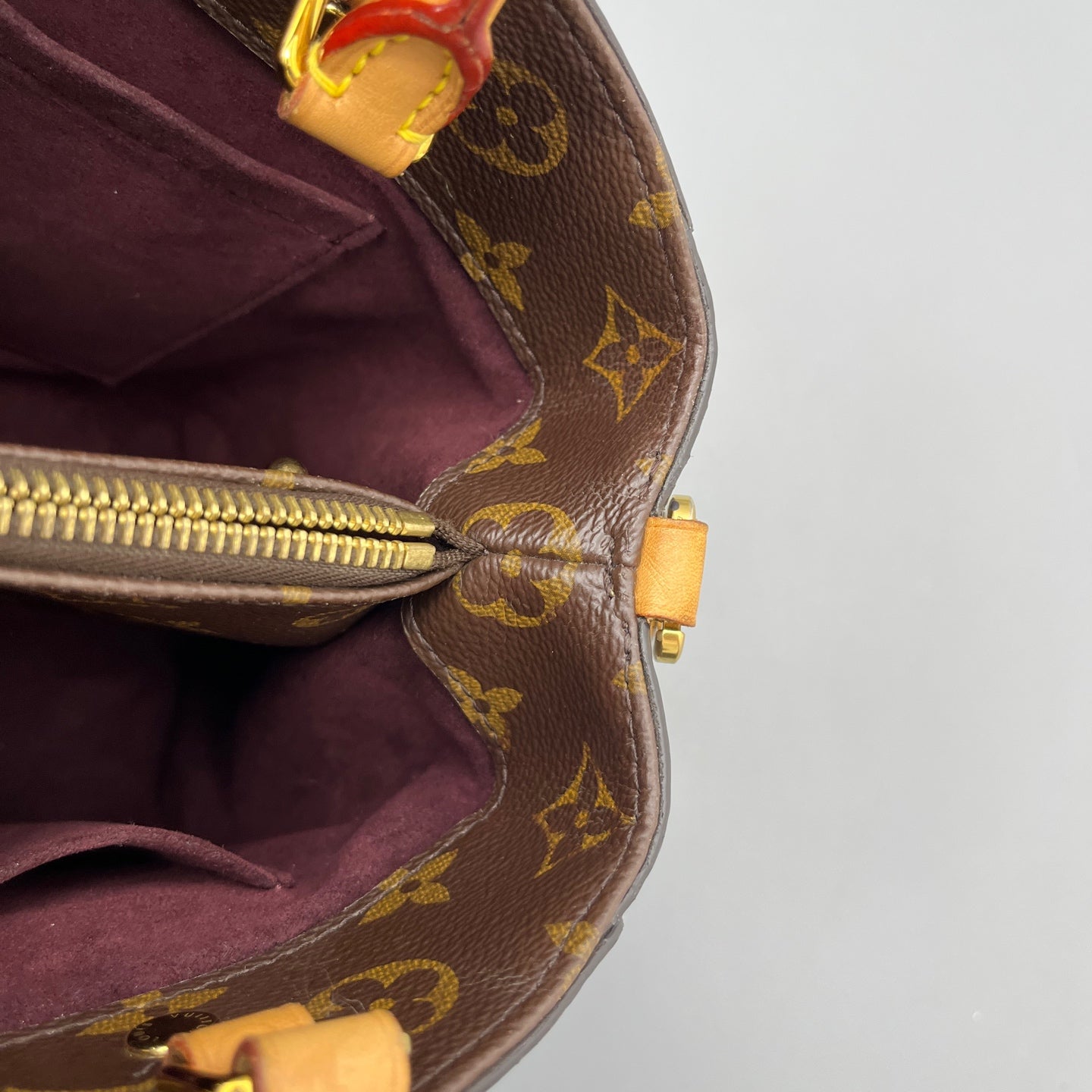 Louis Vuitton - Montaigne BB - Leather - Brown - (small)