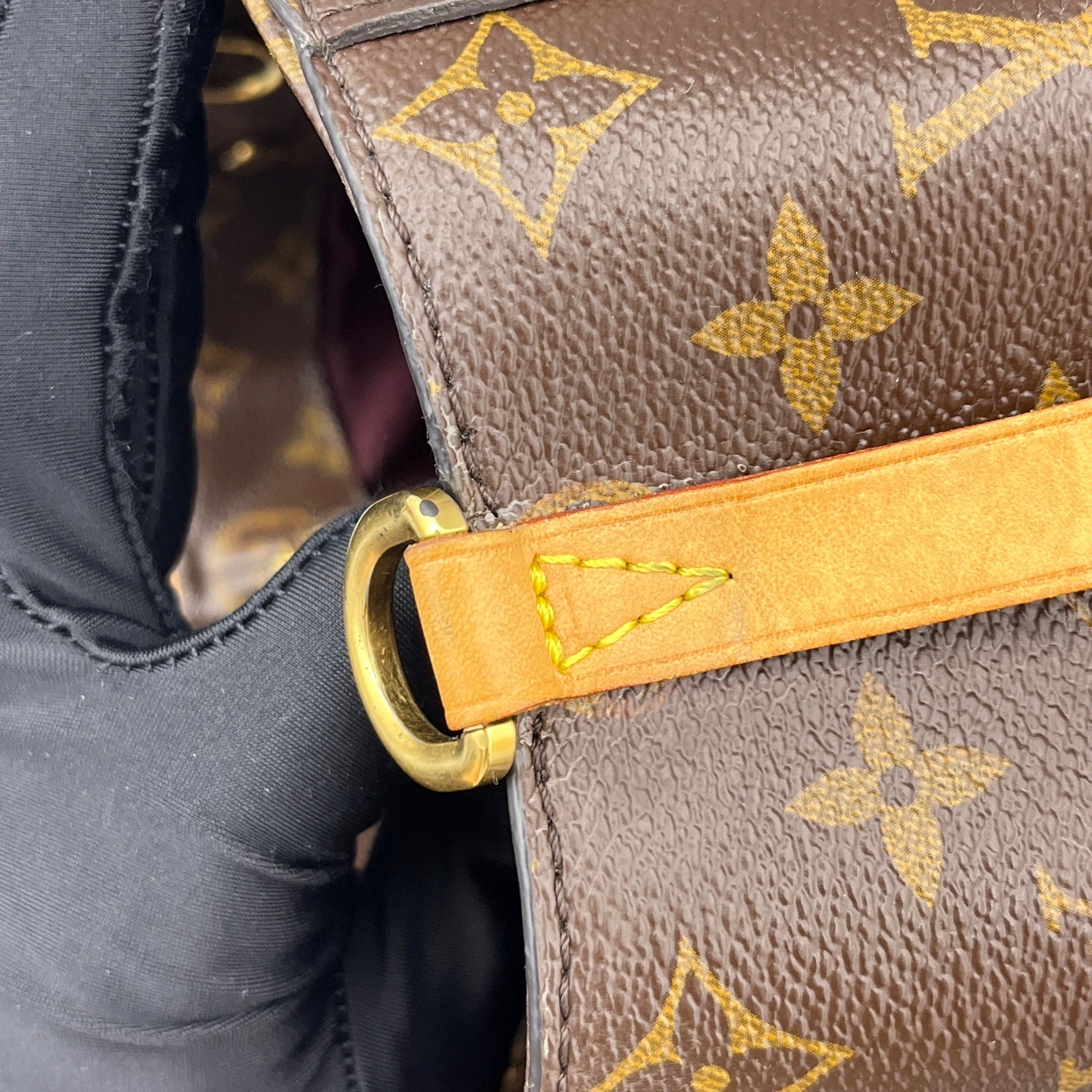 Louis Vuitton - Montaigne BB - Leather - Brown - (small)