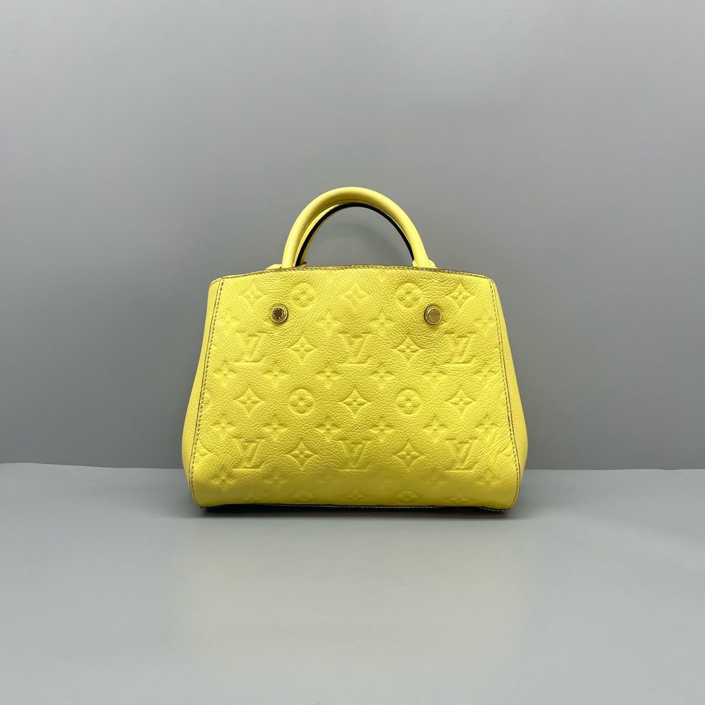 Louis Vuitton - Montaigne BB - Leather - Yellow - (mini)