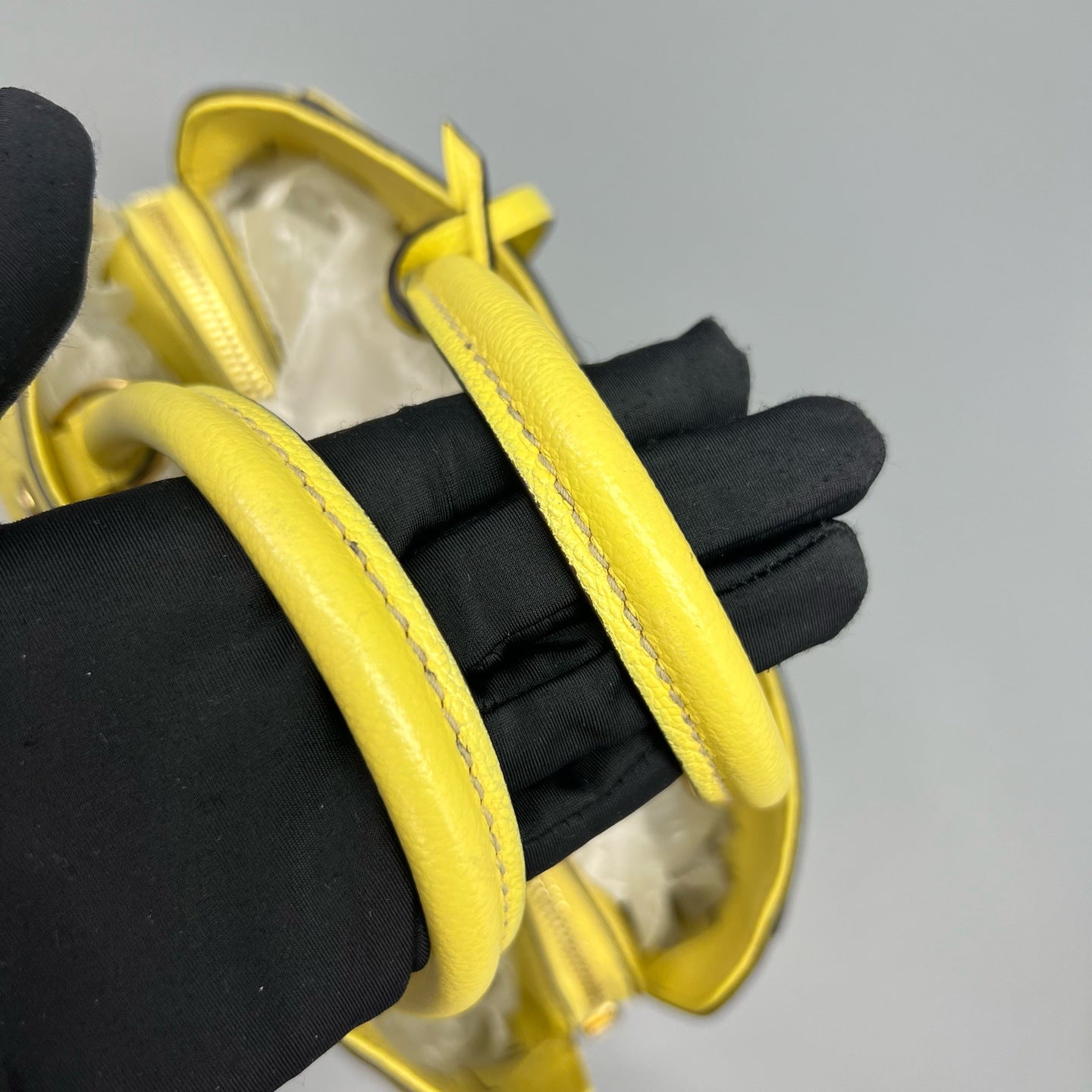 Louis Vuitton - Montaigne BB - Leather - Yellow - (mini)