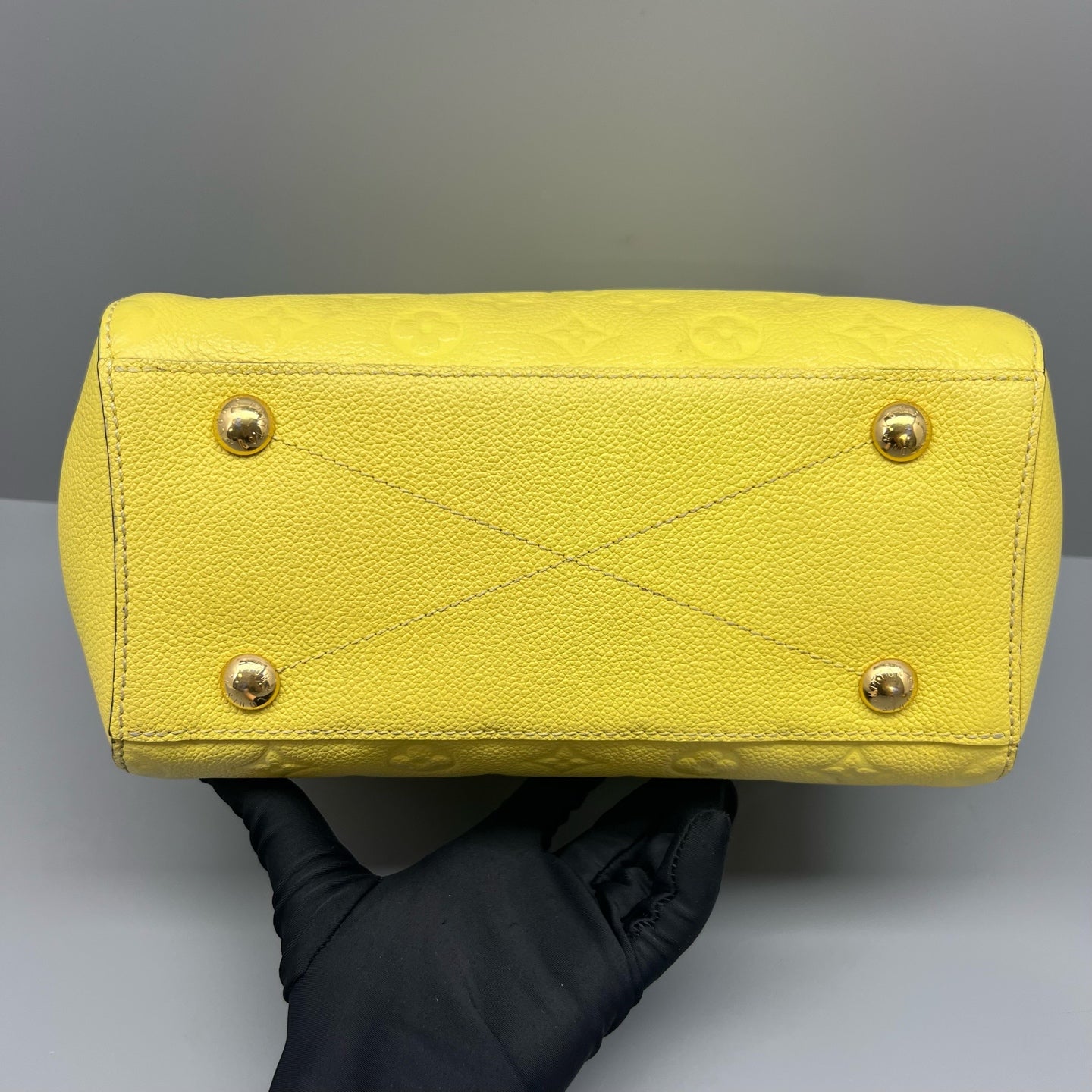 Louis Vuitton - Montaigne BB - Leather - Yellow - (mini)
