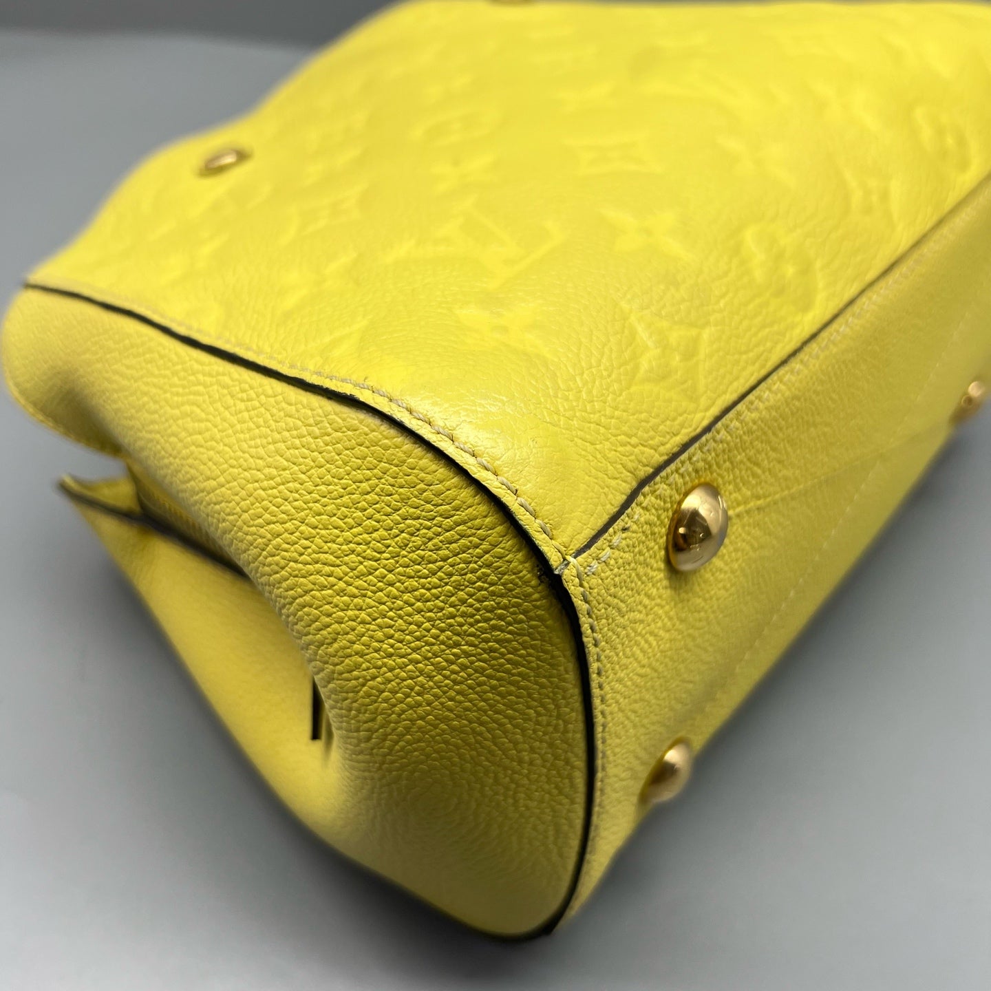 Louis Vuitton - Montaigne BB - Leather - Yellow - (mini)