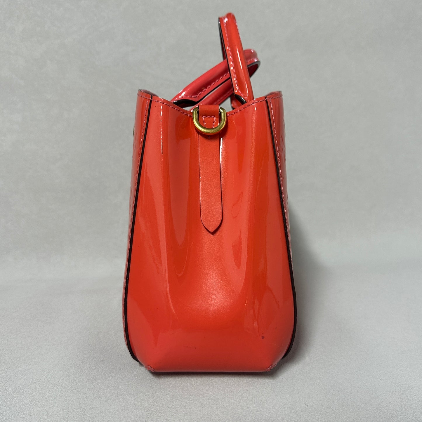 Louis Vuitton - Montaigne BB - Patent leather - Pink - (mini)