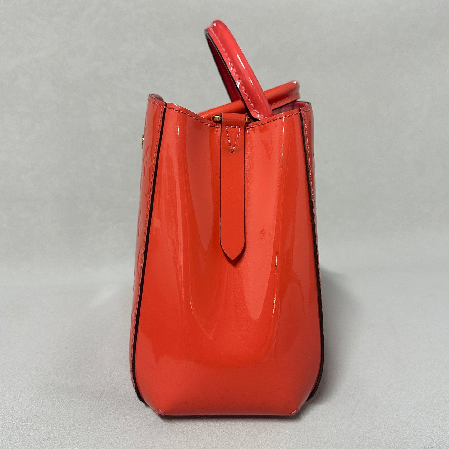 Louis Vuitton - Montaigne BB - Patent leather - Pink - (mini)