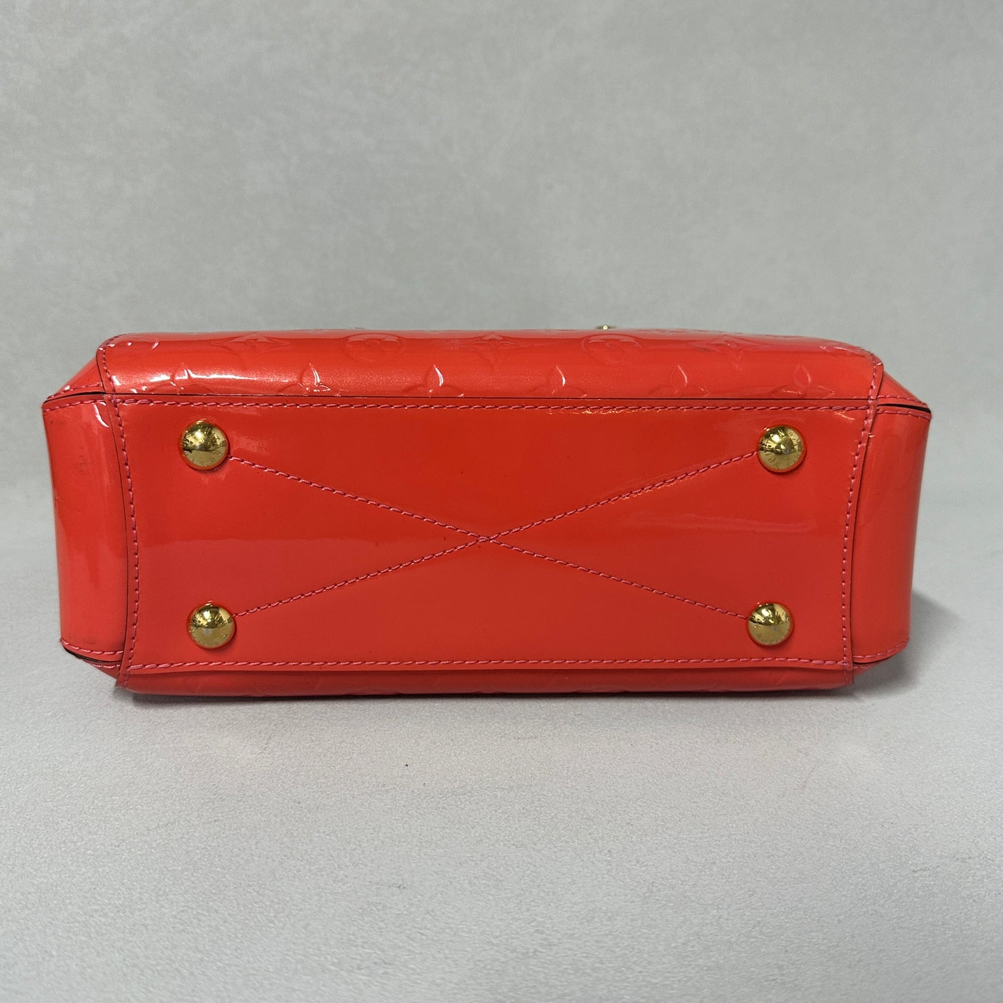 Louis Vuitton - Montaigne BB - Patent leather - Pink - (mini)