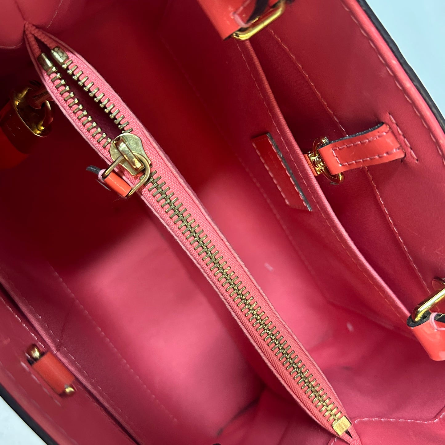 Louis Vuitton - Montaigne BB - Patent leather - Pink - (mini)