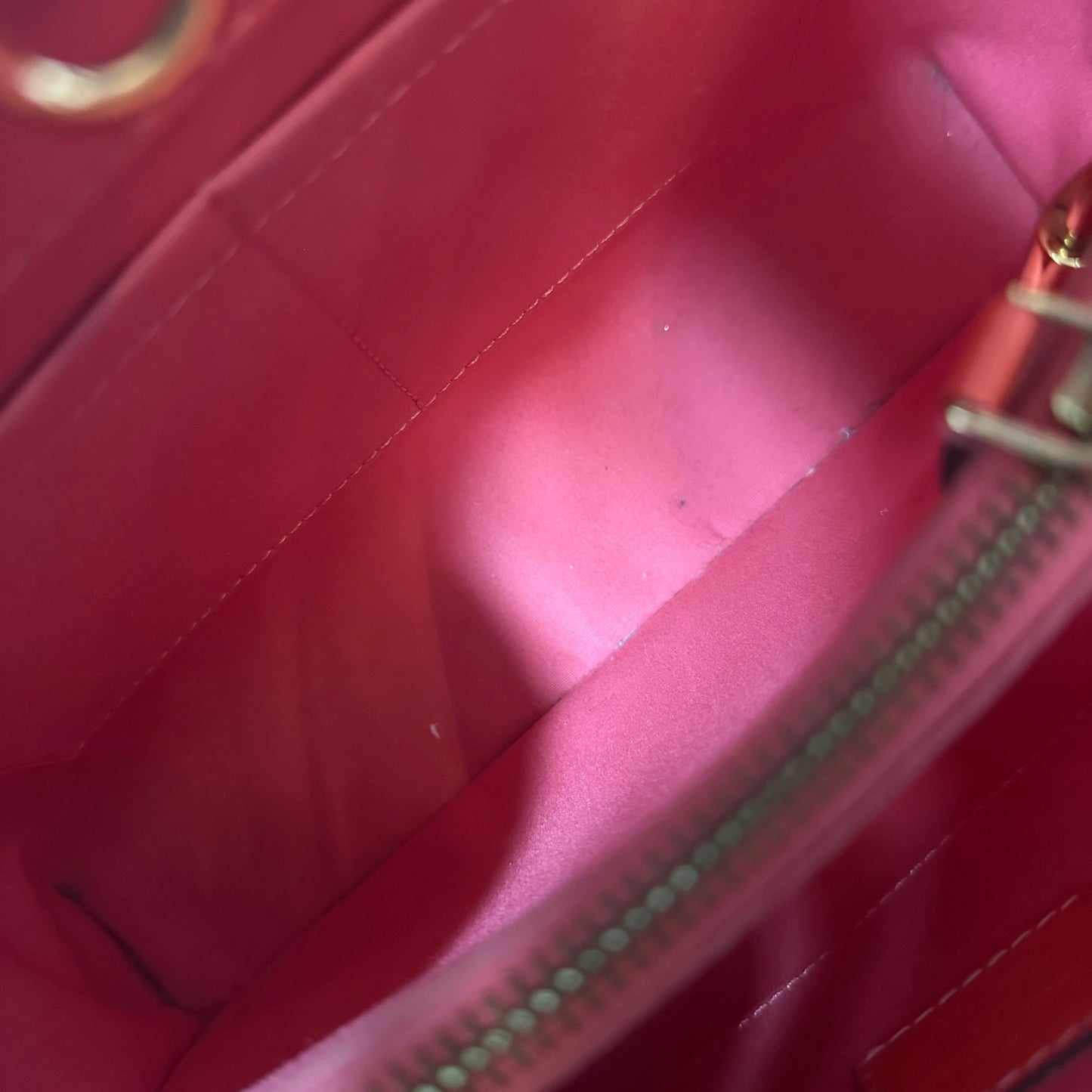 Louis Vuitton - Montaigne BB - Patent leather - Pink - (mini)