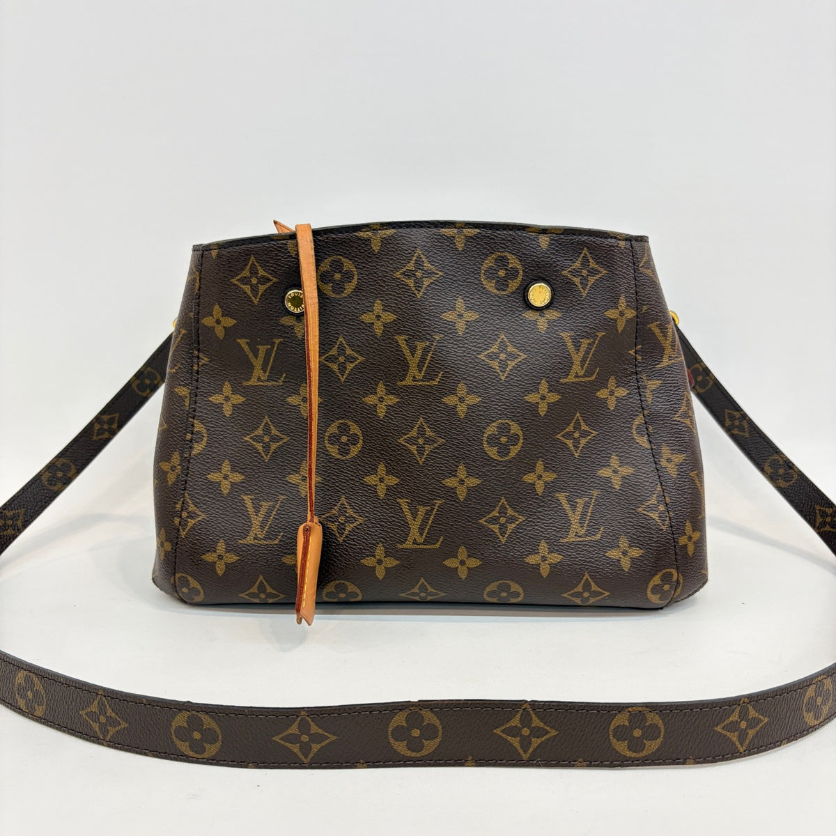 Louis Vuitton - Montaigne BB - Synthetic - Brown - (mini)