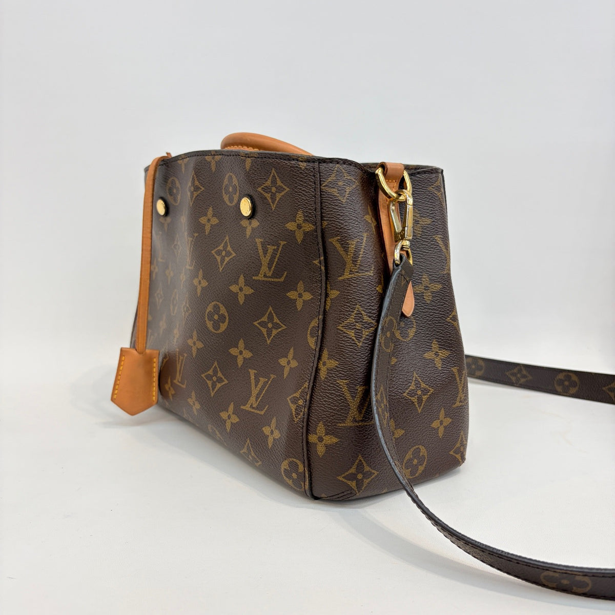 Louis Vuitton - Montaigne BB - Synthetic - Brown - (mini)