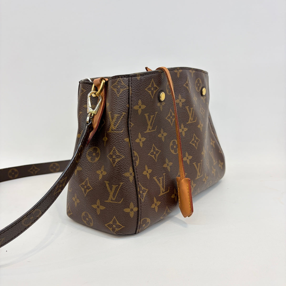 Louis Vuitton - Montaigne BB - Synthetic - Brown - (mini)