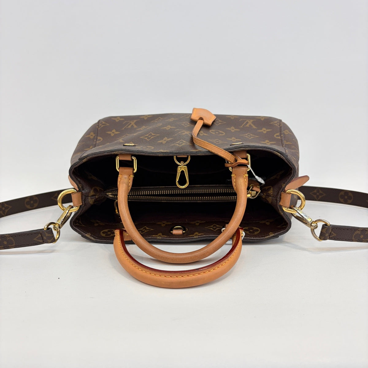 Louis Vuitton - Montaigne BB - Synthetic - Brown - (mini)