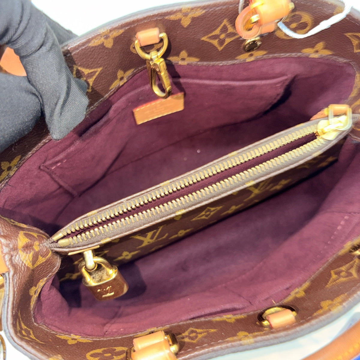 Louis Vuitton - Montaigne BB - Synthetic - Brown - (mini)