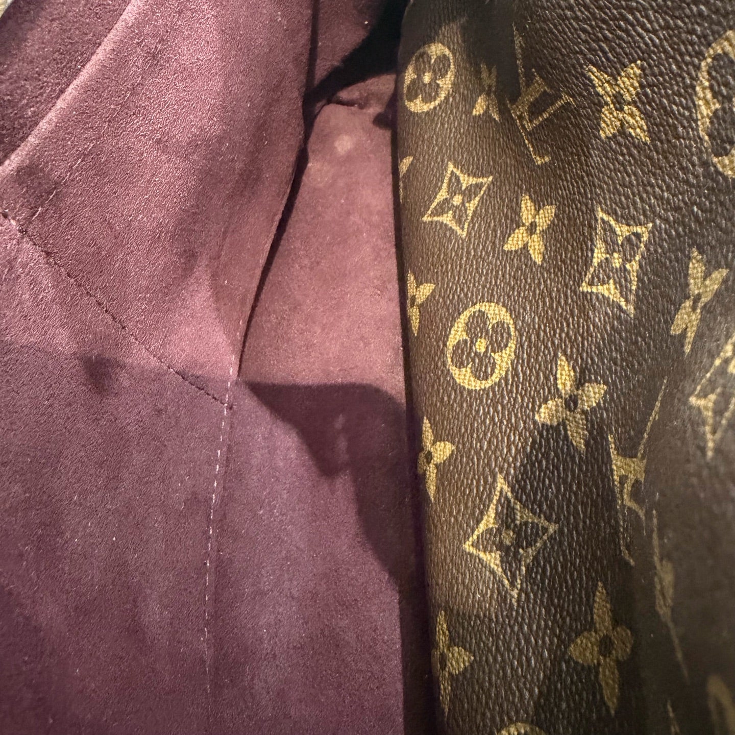 Louis Vuitton - Montaigne BB - Synthetic - Brown - (small)