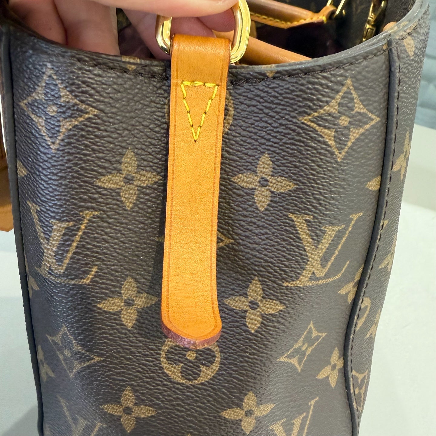 Louis Vuitton - Montaigne BB - Synthetic - Brown - (small)