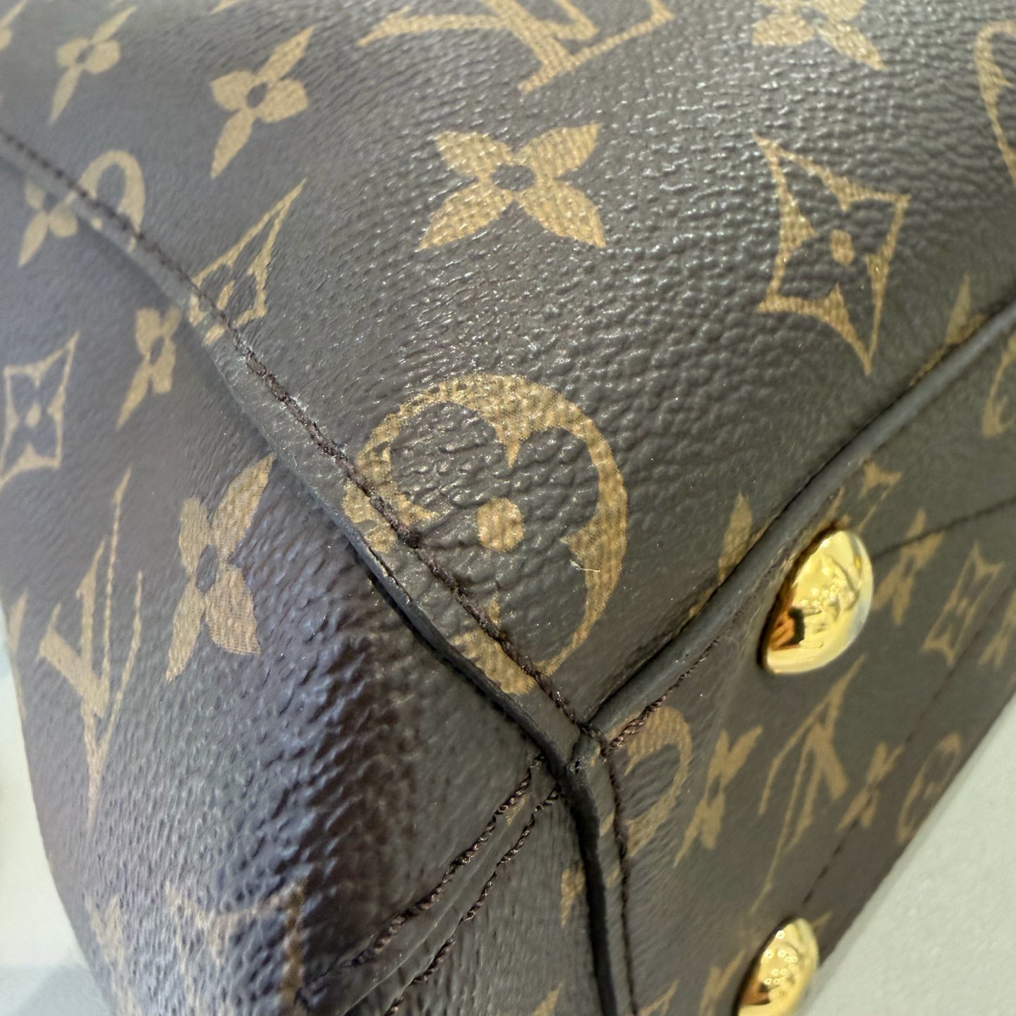 Louis Vuitton - Montaigne BB - Synthetic - Brown - (small)