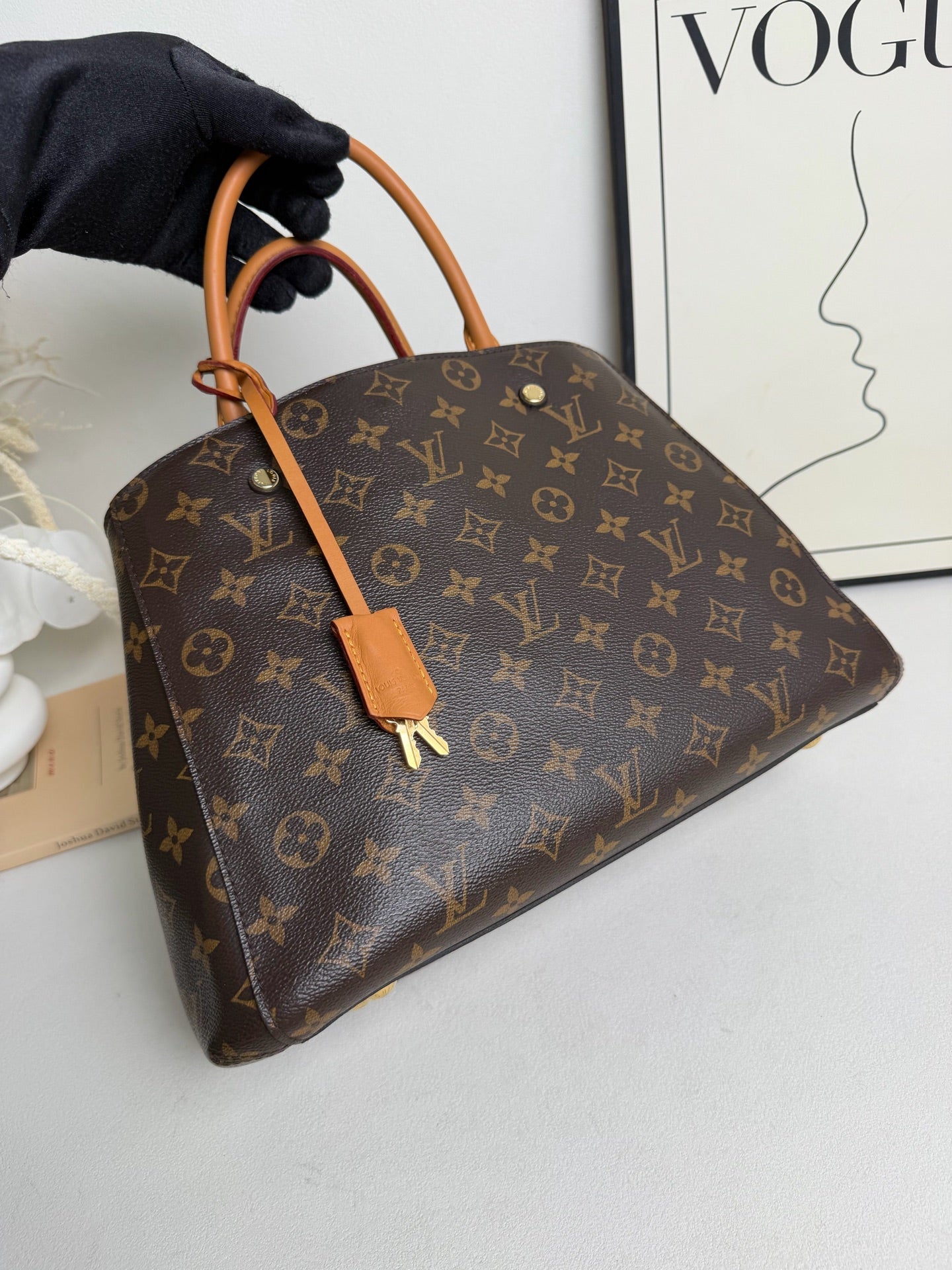 Louis Vuitton - Montaigne - Canvas - Brown - (medium)