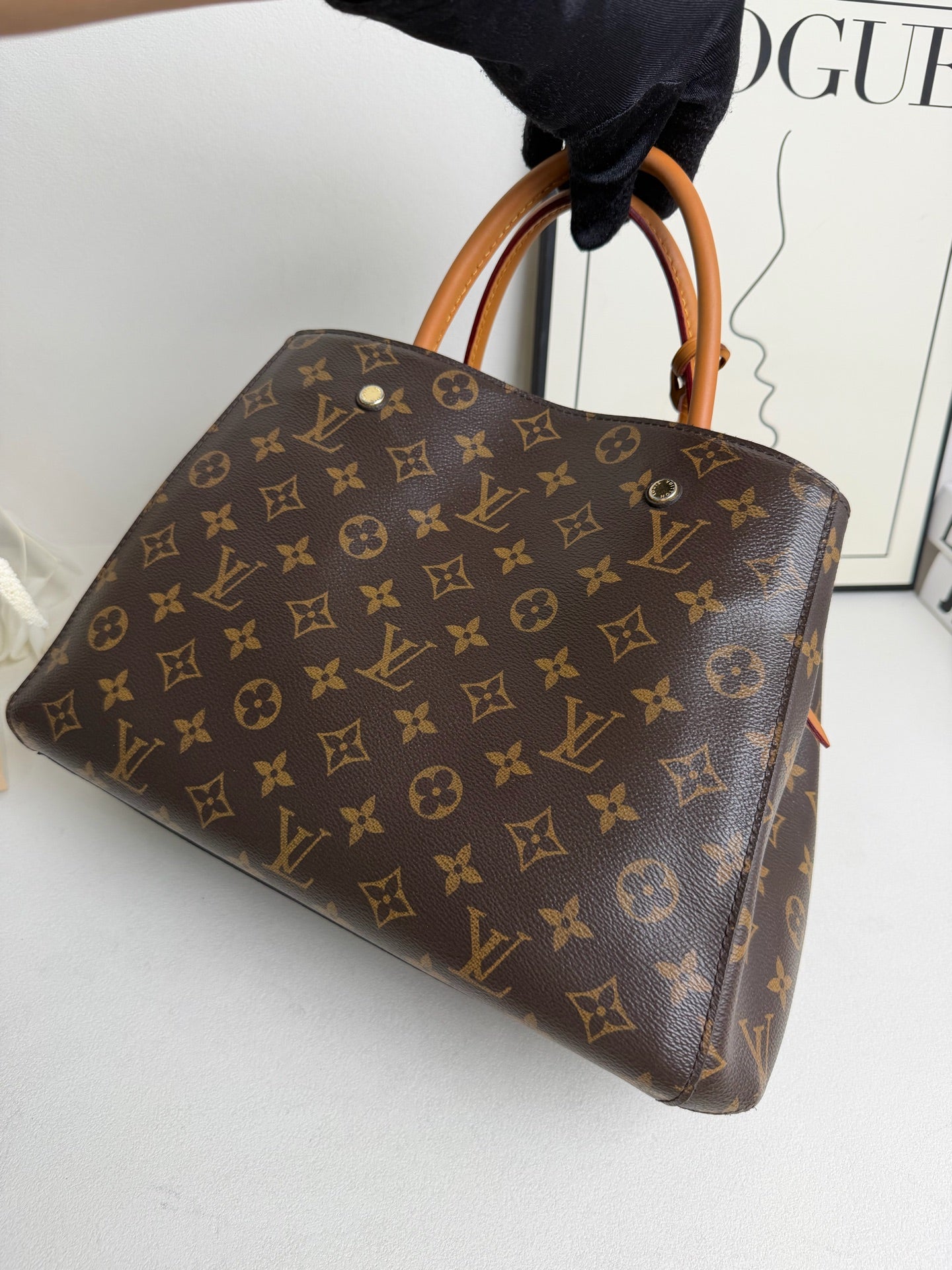 Louis Vuitton - Montaigne - Canvas - Brown - (medium)