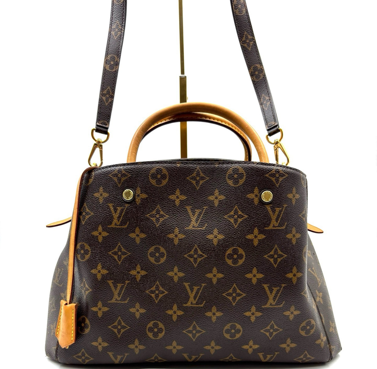 Louis Vuitton - Montaigne - Cloth - Brown - (medium)