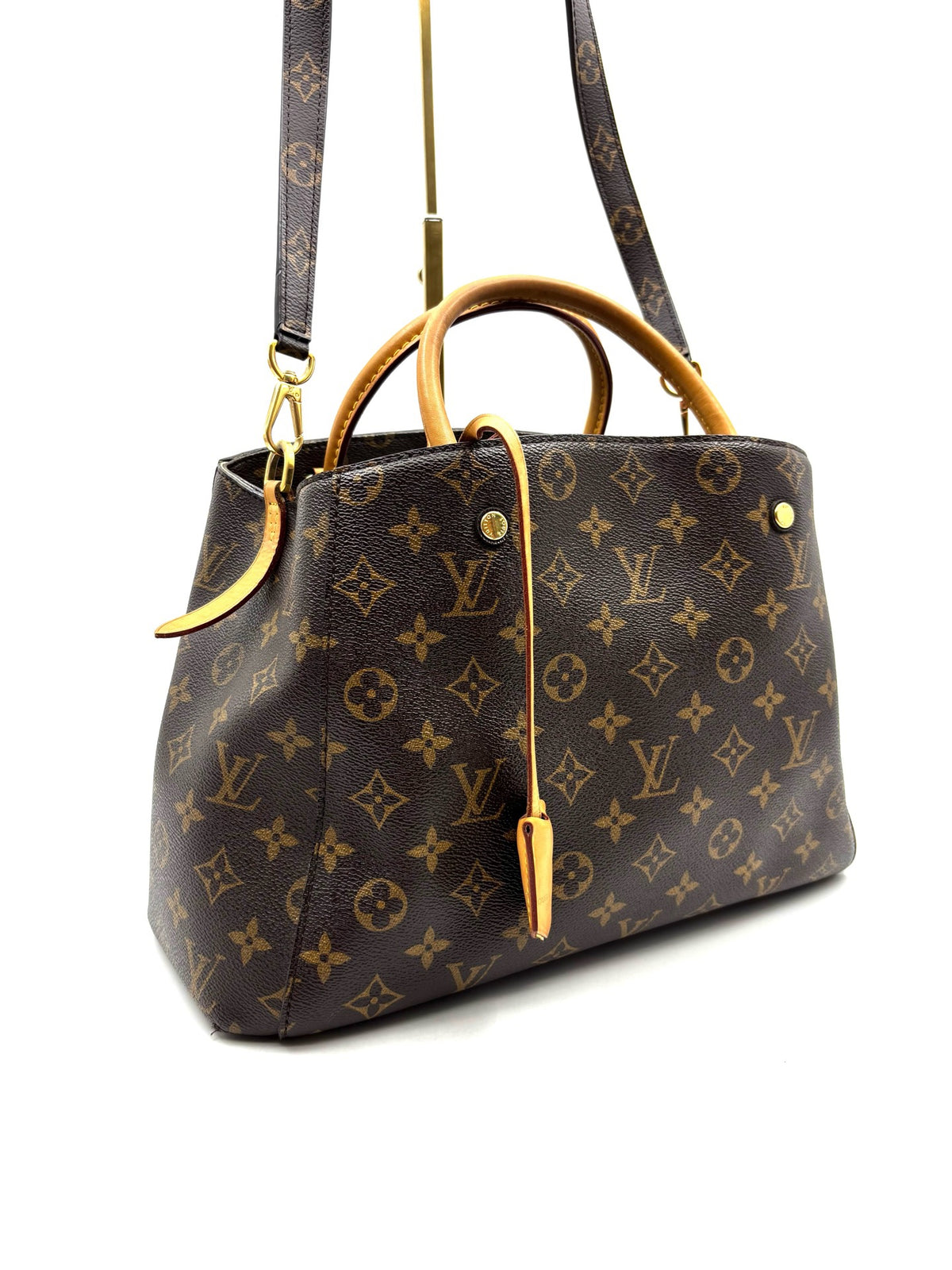 Louis Vuitton - Montaigne - Cloth - Brown - (medium)