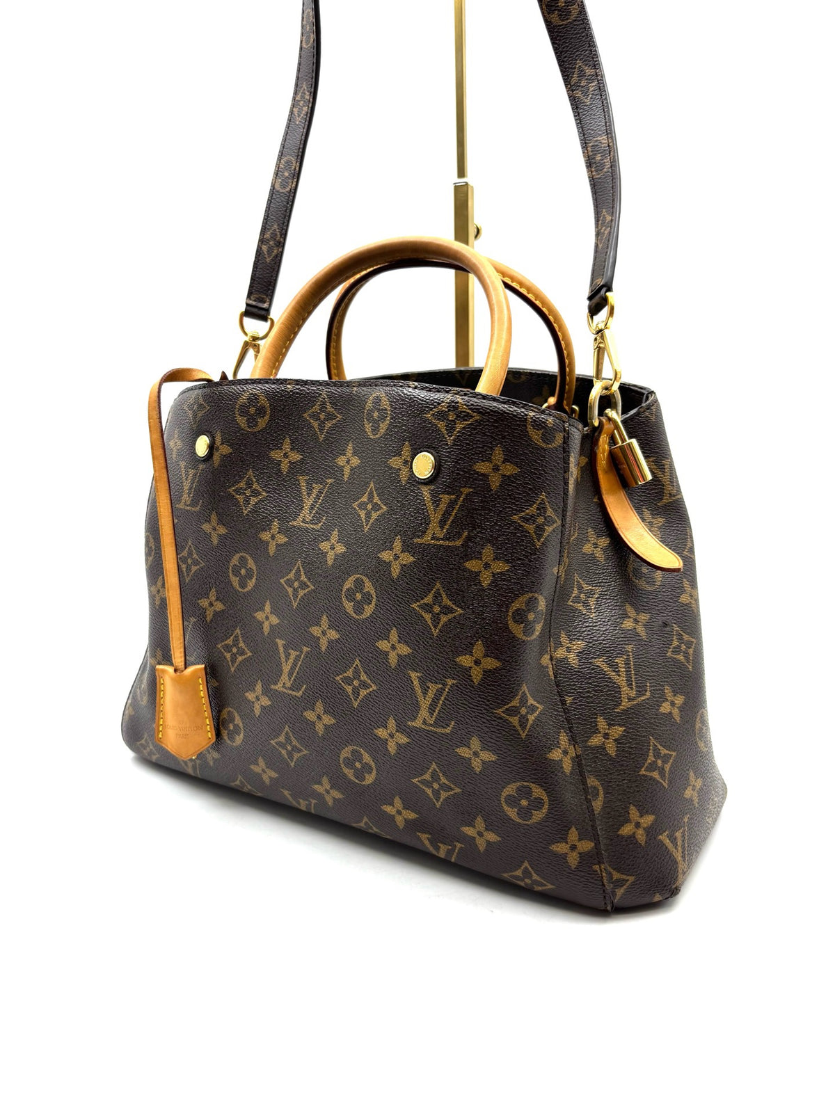 Louis Vuitton - Montaigne - Cloth - Brown - (medium)