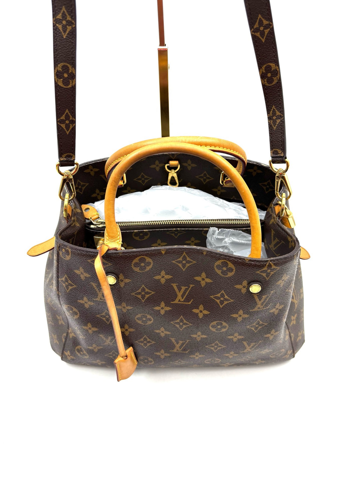 Louis Vuitton - Montaigne - Cloth - Brown - (medium)