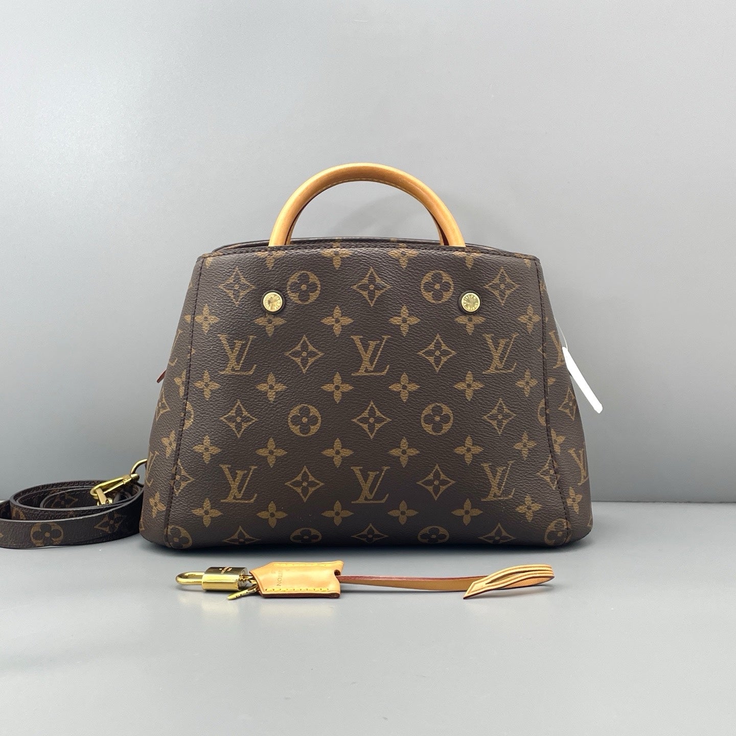 Louis Vuitton - Montaigne - Cloth - Brown - (small)