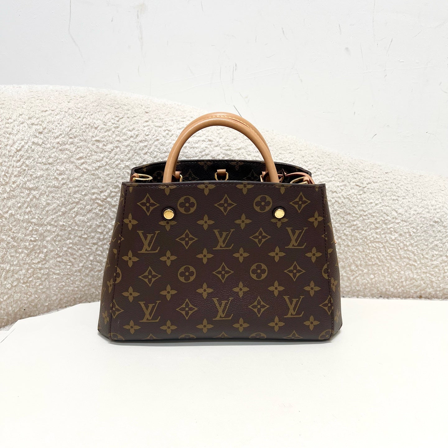 Louis Vuitton - Montaigne - Cloth - Brown - (small)