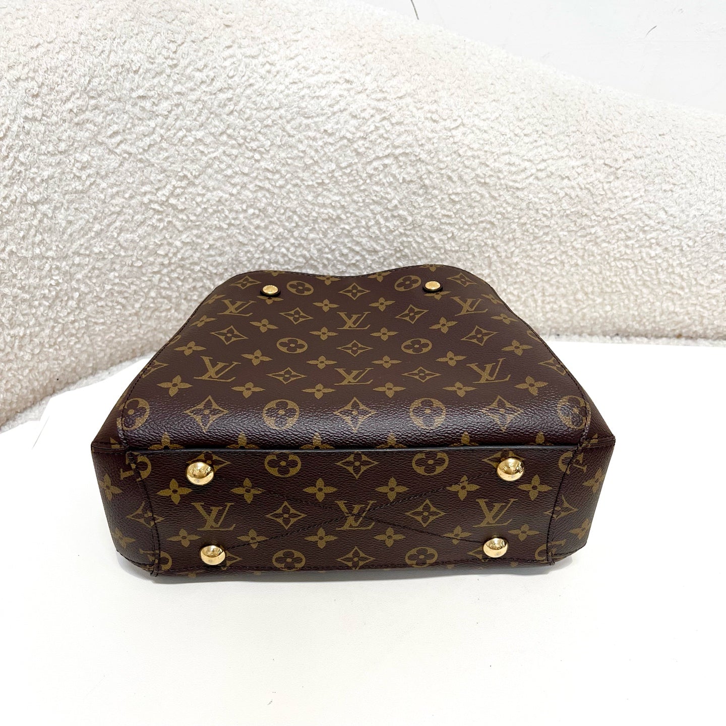 Louis Vuitton - Montaigne - Cloth - Brown - (small)