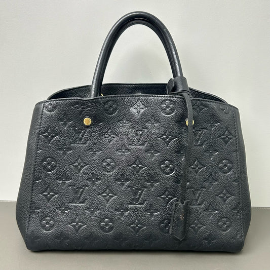 Louis Vuitton - Montaigne - Leather - Black - (medium)