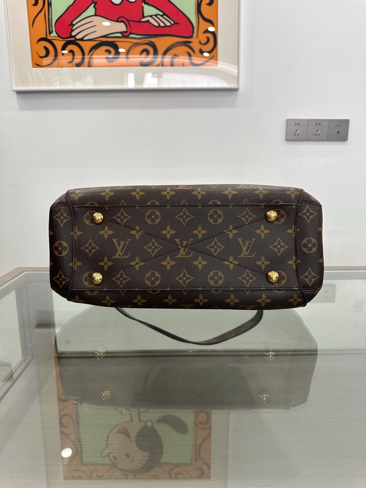 Louis Vuitton - Montaigne - Leather - Brown - (medium)