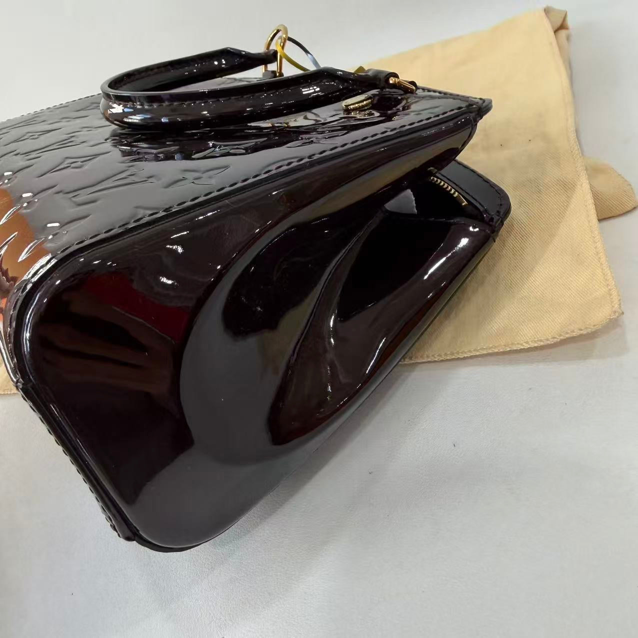 Louis Vuitton - Montaigne - Patent leather - Burgundy - (medium)