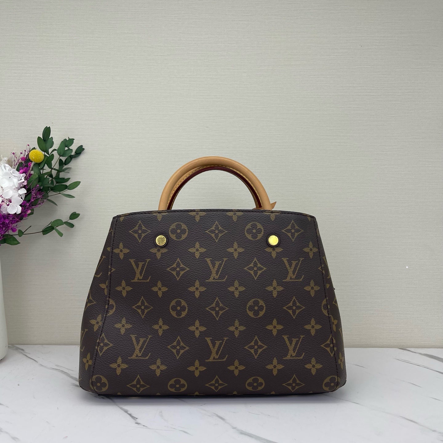 Louis Vuitton - Montaigne - Synthetic - Brown - (mini)