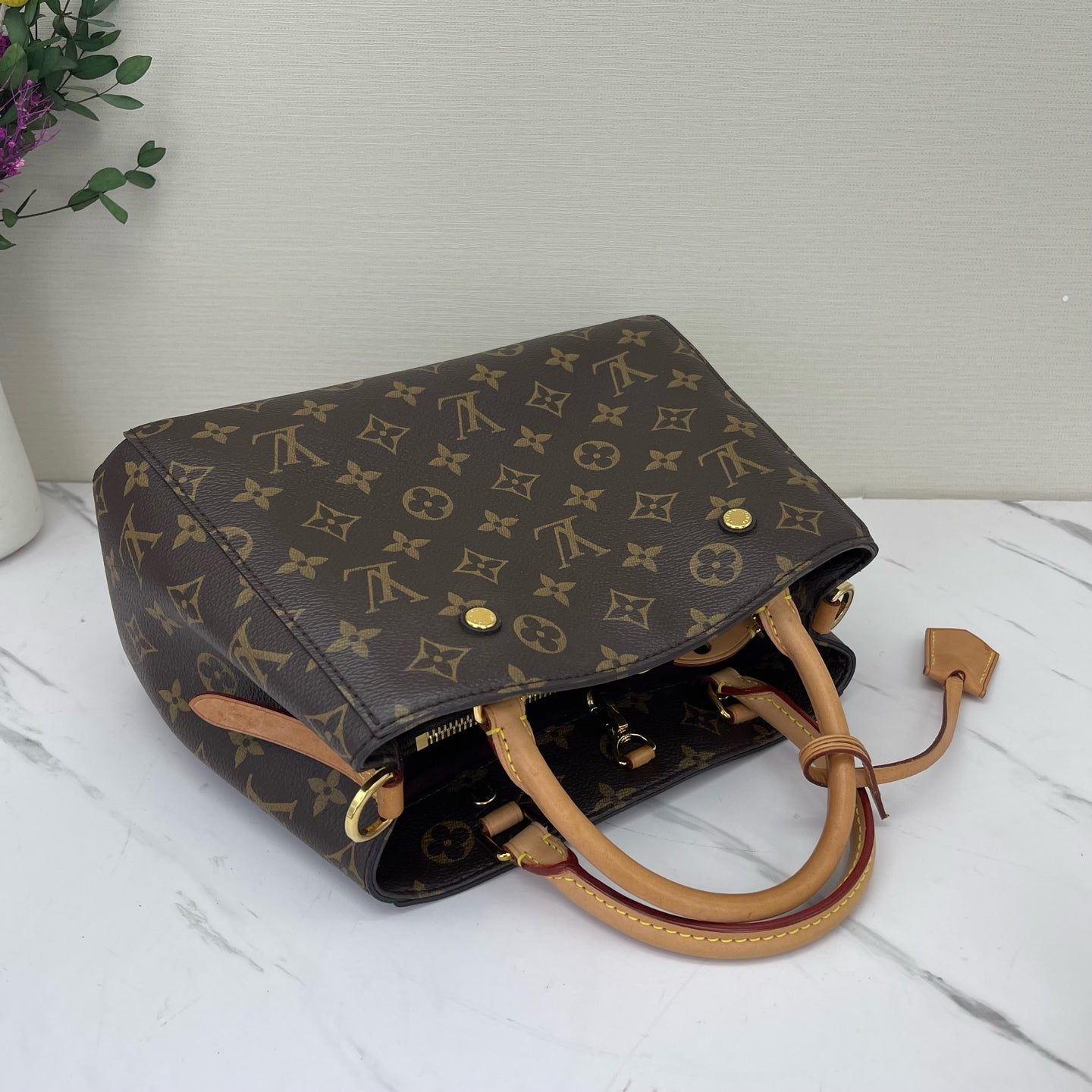 Louis Vuitton - Montaigne - Synthetic - Brown - (mini)