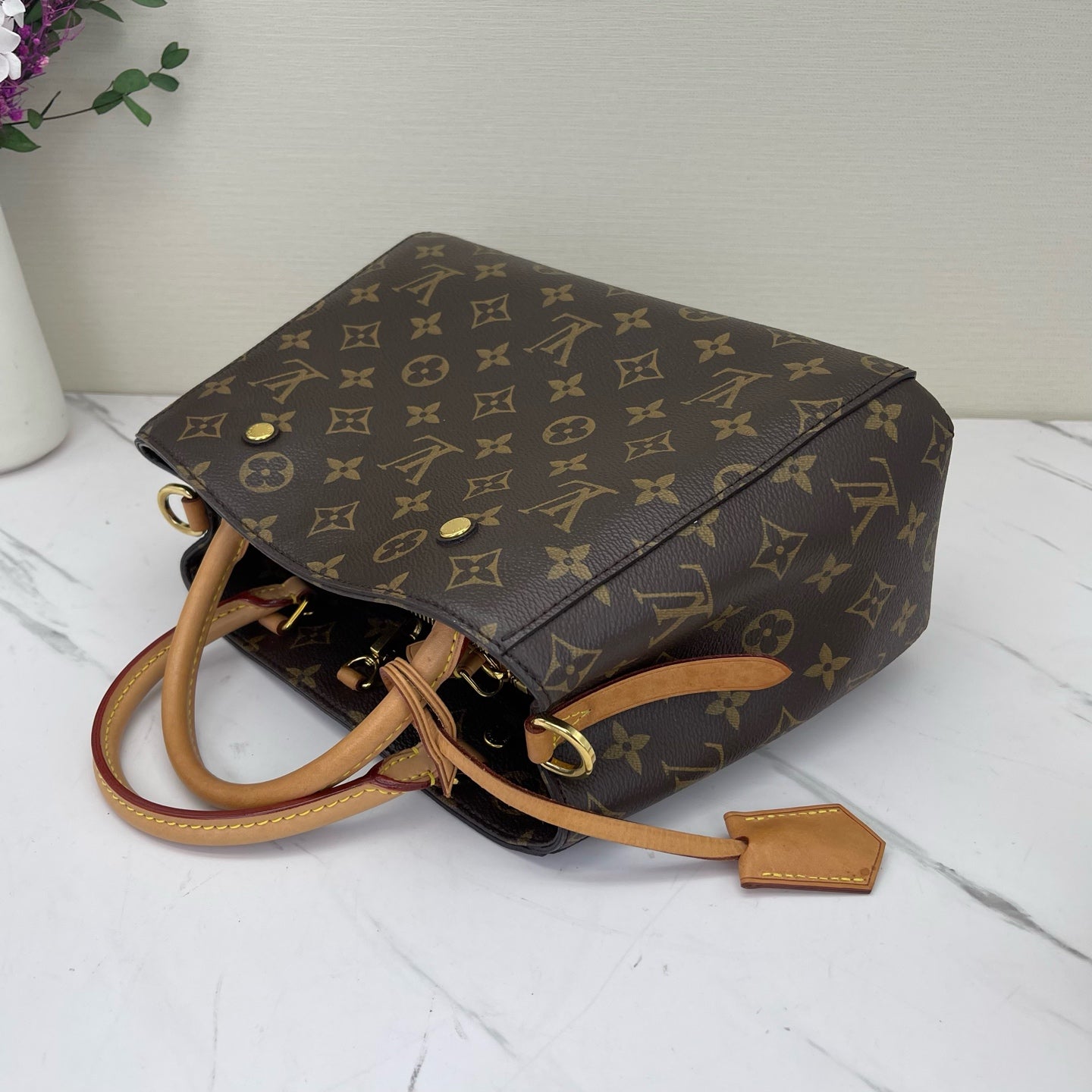 Louis Vuitton - Montaigne - Synthetic - Brown - (mini)