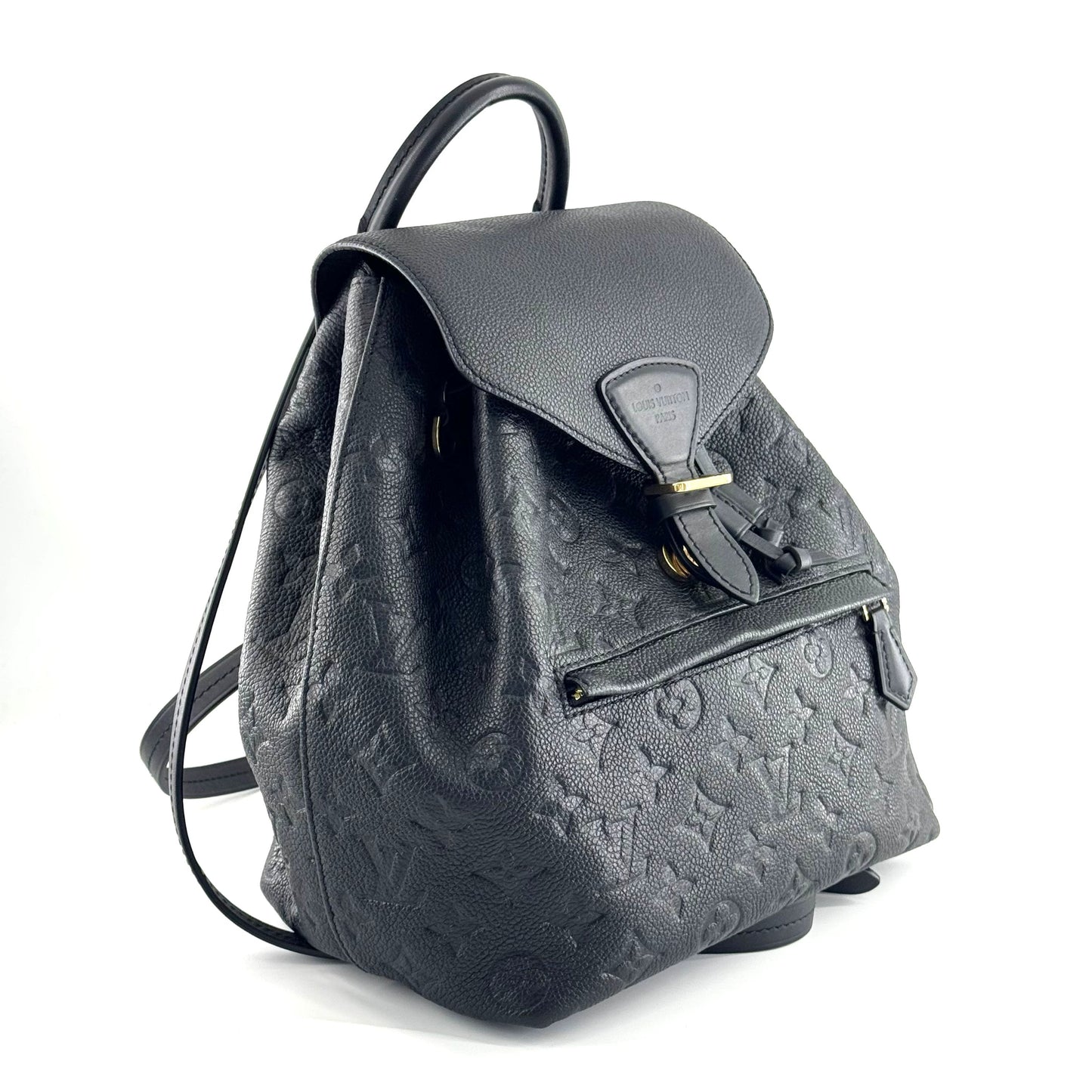 Louis Vuitton - Montsouris - Leather - Black - (medium)