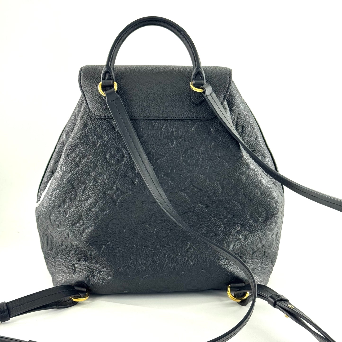 Louis Vuitton - Montsouris - Leather - Black - (medium)