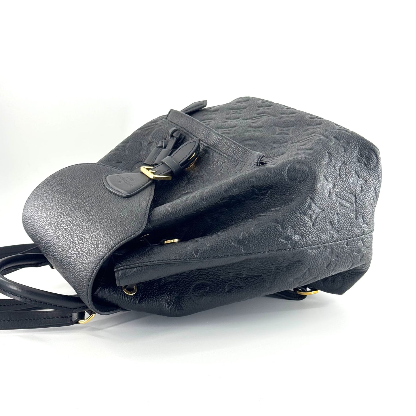 Louis Vuitton - Montsouris - Leather - Black - (medium)